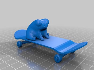 better skateboard fred the frog