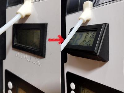 30 degree tilt mount for LCD Digital Thermo/Hygro meter