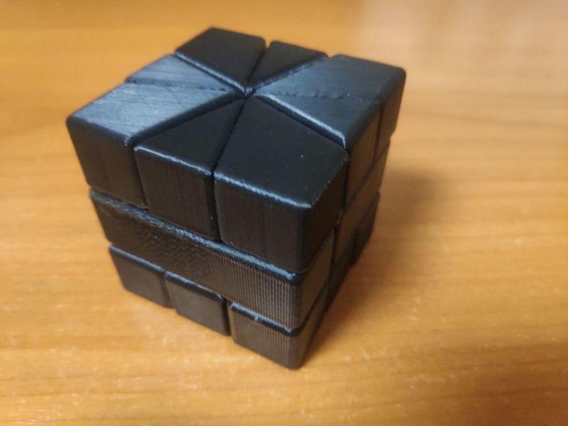 51 mm Square-1 (based on 3x3x3)