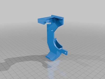 anycubic chiron 50x50x15 double fan with board support right