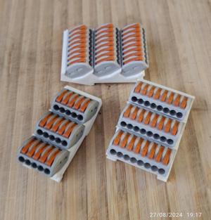 Bracket for DIN rail for Wago terminal block