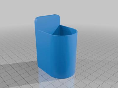 battery tooth brush holder