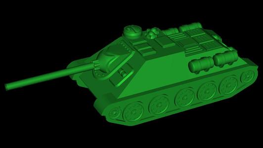 SU-100 Tank Destroyer