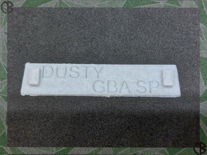 Dusty - Cover for Nintendo Gameboy Advance SP