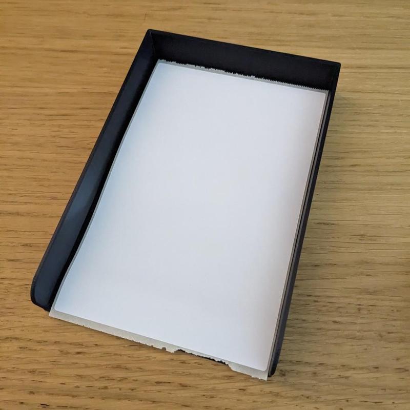 4x6 Postage Thermal Label Tray Box & Clip