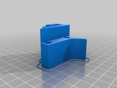 Bookend for library shelf