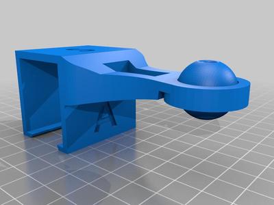 Anycubic Kobra Filament feed with a 360 ball