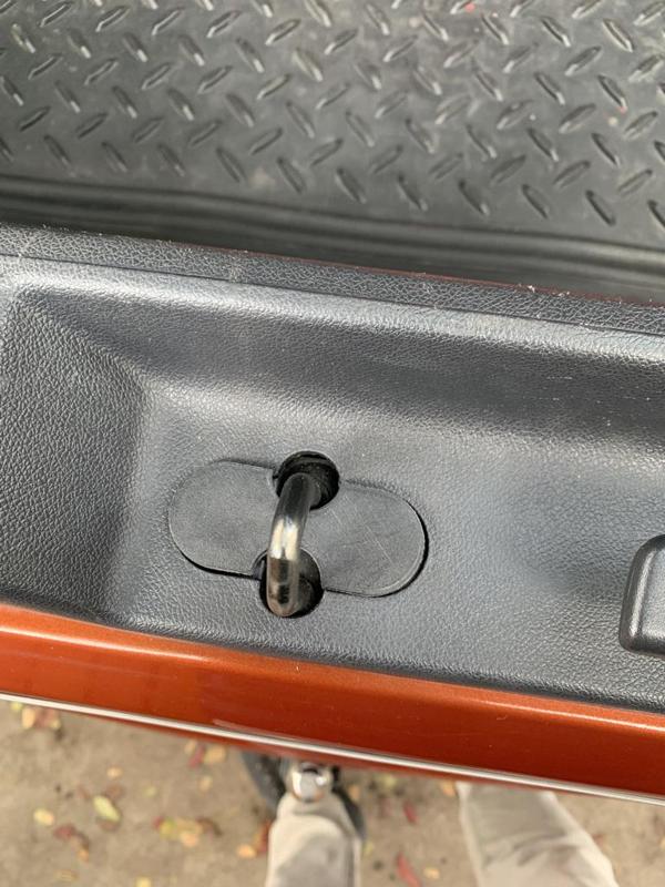 Renault Koleos Trunk Latch Cover Plate 