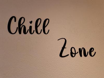 Wall picture "Chill Zone" decor