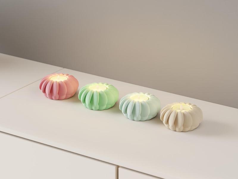 Elegant Tealight Holder. LED Candle stand