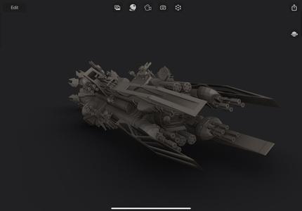 Babylon 5 Cerberus Class Mine Layer