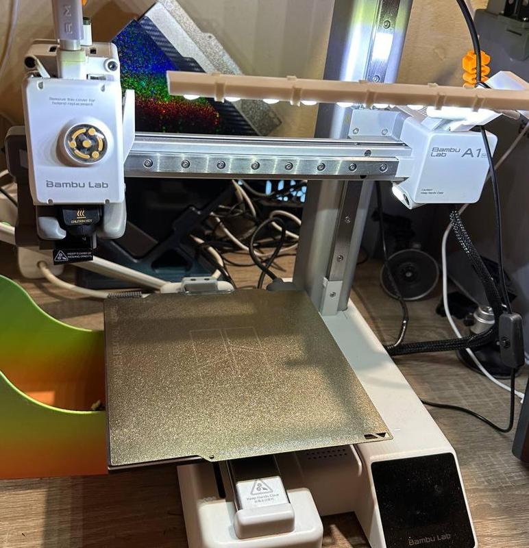 Bambulab A1 mini support LED