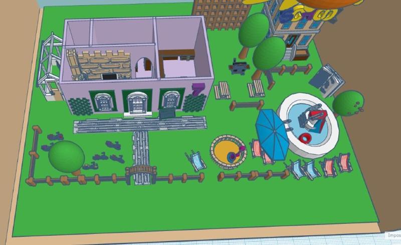 Seasonal Diorama Sweet is summer by LODO Vivedo3D