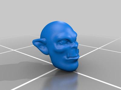orc head 01