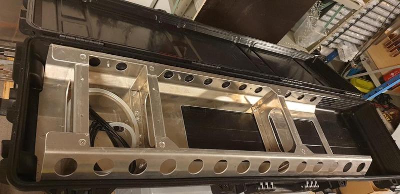 Rifle case e-foil inner shell