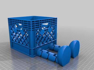 Sitting Crate with Legs