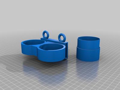 Mag Holder For The 25 Found or More Hopper For Paintball 