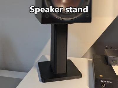 Bookshelf speaker stand
