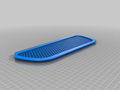 VW Lupo GTI Blende Hecklautsprecher