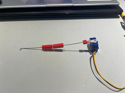 Variable Length Pushrod for RC Models