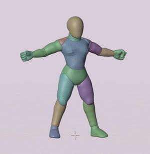 Heroic Scale Posable Dummy Female