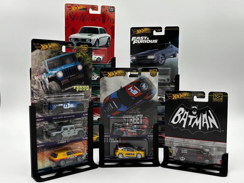 Hot Wheels Display Stand for Premium (Wide) Cards