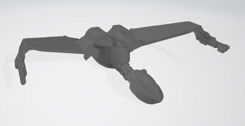 Star Trek Klingon Bird of Prey Tabletop