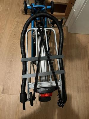 Bromton bike lock holder