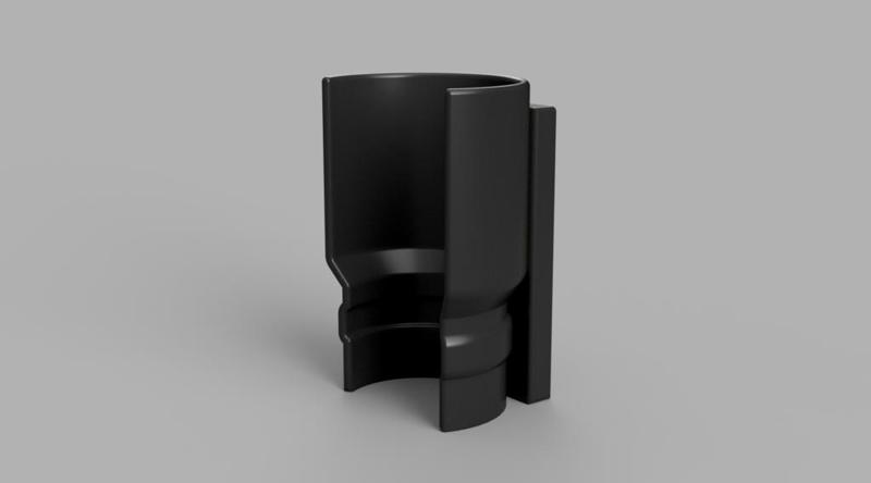 LED Lenser T7 Wall mount (will probably fit other series "7" torches)