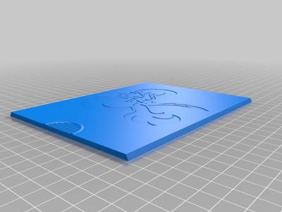 D&D Box for Cards, Dice, Pencils, and Mini