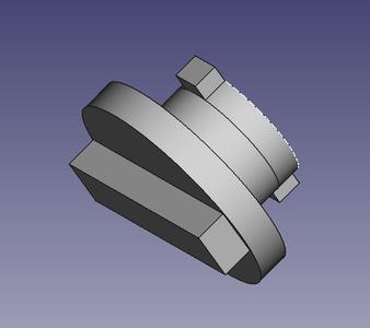 Lock nut for Karcher vacuum cleaner filter