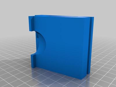 Motorcycle clip for Single ID Badge Holder