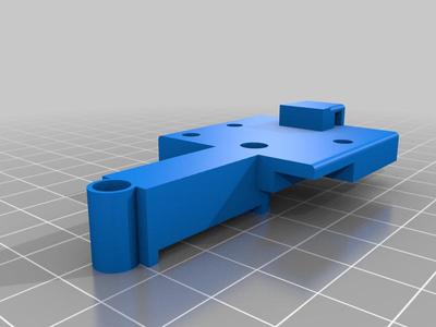 Ender 3 V3 SE filament runout sensor mount on extruder