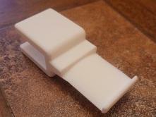 Simple Curved Headphone Holder 