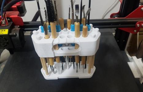 Needle File Holder