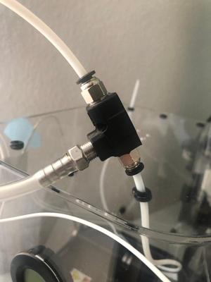 PTFE tube Air Injector / filament cooler for teflon bowden tubes 