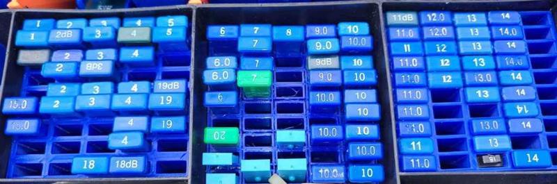 Arris/Motorola pad holder staggered 9x5