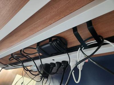 Bekant 160x80cm underside cable organiser