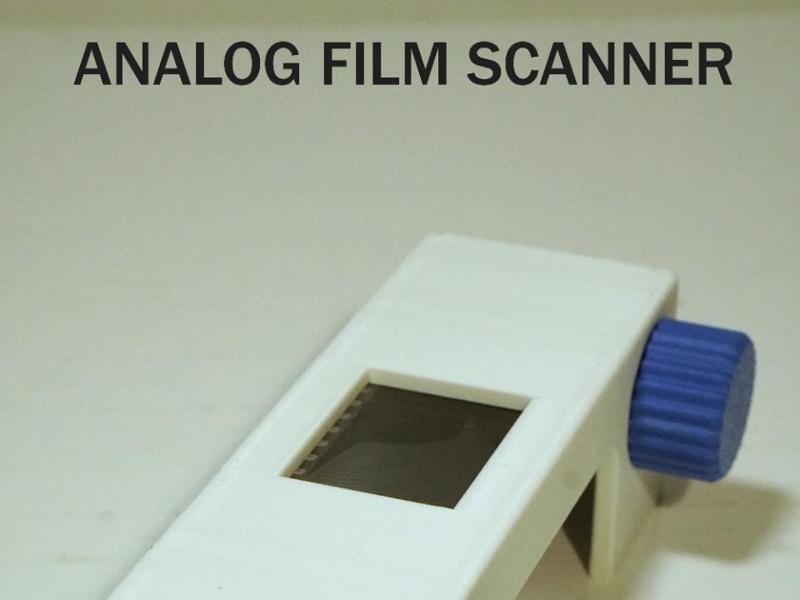Analog 35mm film scanner