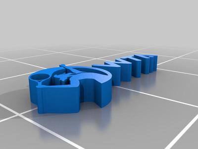 tennis Atp tour logo 3D