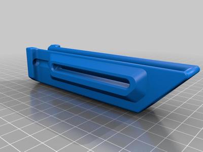 SLAB V4 blaster AEG rear drag chain grip and Compound muzzle brake