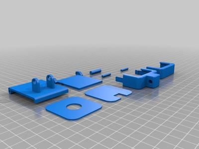Camera module webcam holder