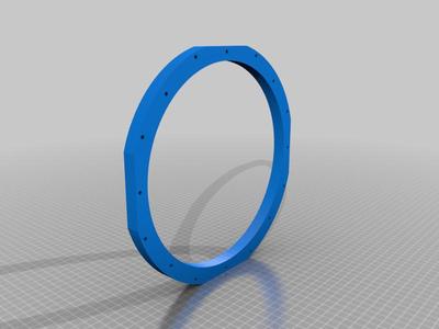 Adapter ring for JL Audio 10" sub and science of speed enclosure