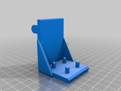 Ender 3 (Pro, V2) Cable Chain Baseplate
