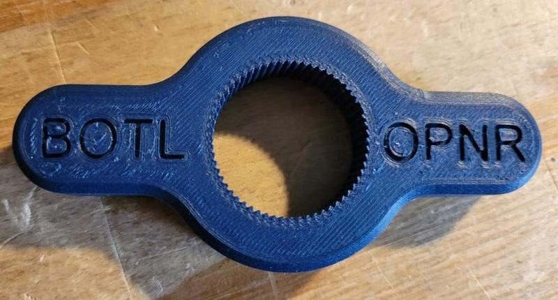 BOTL OPNR - the soda bottle helper fridge magnet!