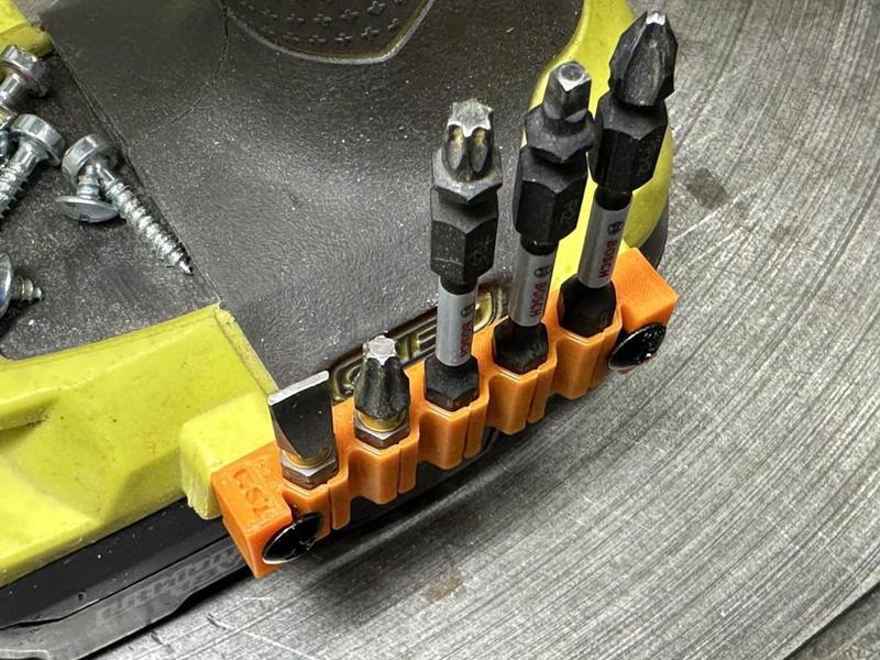 Ryobi QuietStrike Pulse Driver Bit Holder for 2" belt clip hole mount