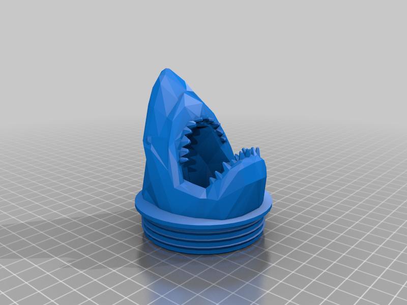Sharkbox overflow cap