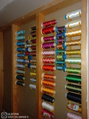 Thread spool holder