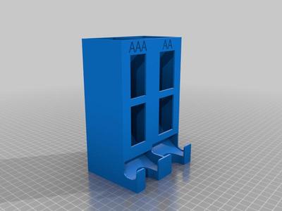 Battery Dispenser AA and AAA Tall Remix 