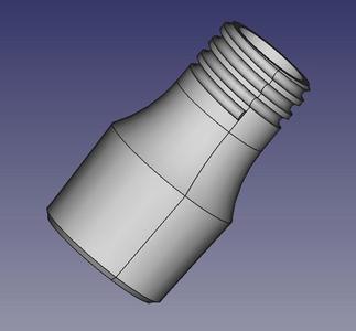 Triton Absaugadapter, dust suction adapter 50/36mm